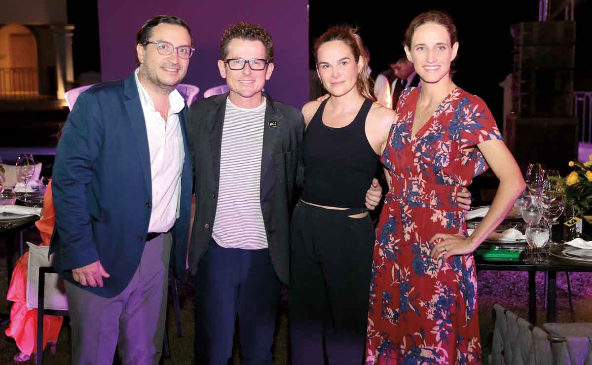 Miguel Ramírez, Francisco González, Paola Celada y Josefa Gut / Fotos: Daniel Saldívar