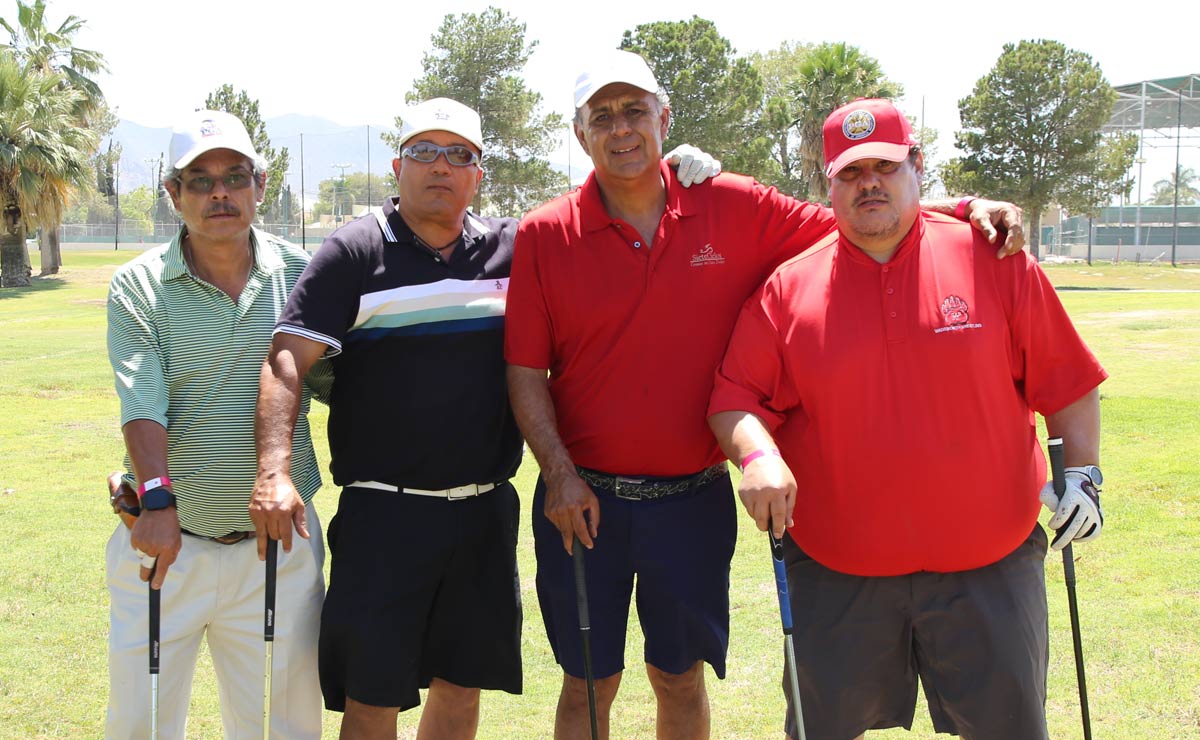 Oscar, Sergio, Mario y Manuel