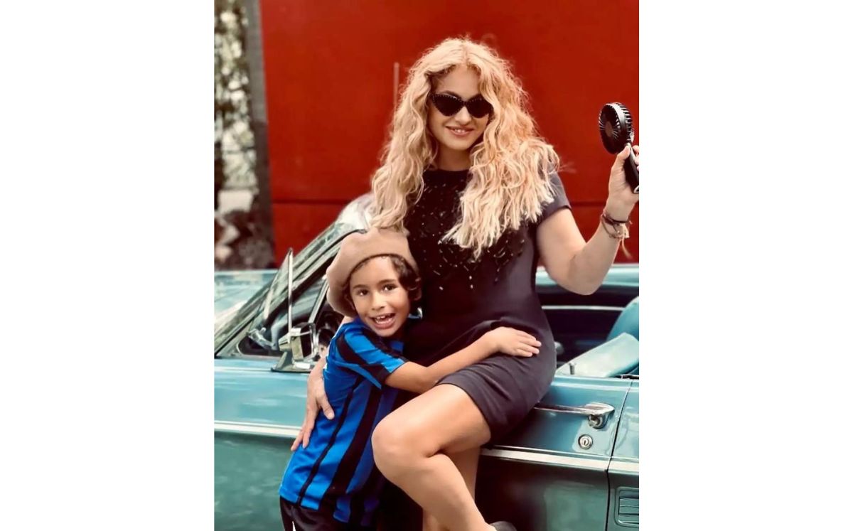 Paulina Rubio y su hijo Eros (Instagram)