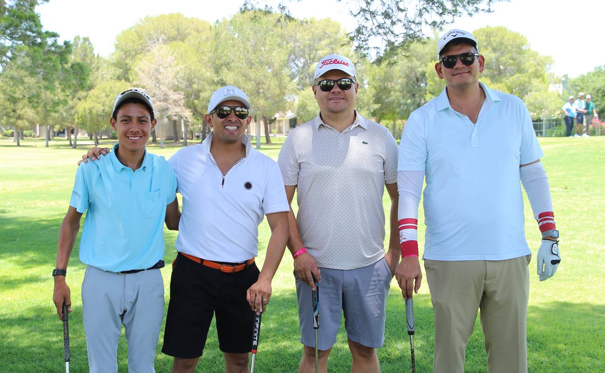 Pavel, Miguel, Alejandro y Armando