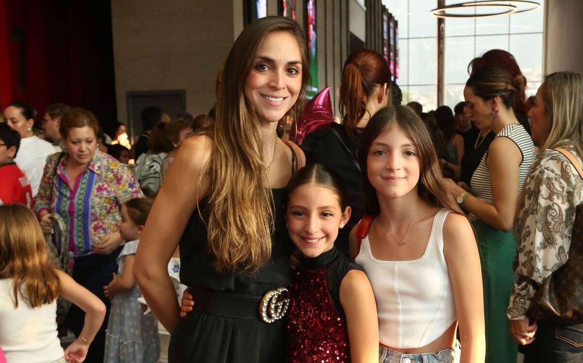 Regina Garza, Sienna Ramírez y Gala Ramírez