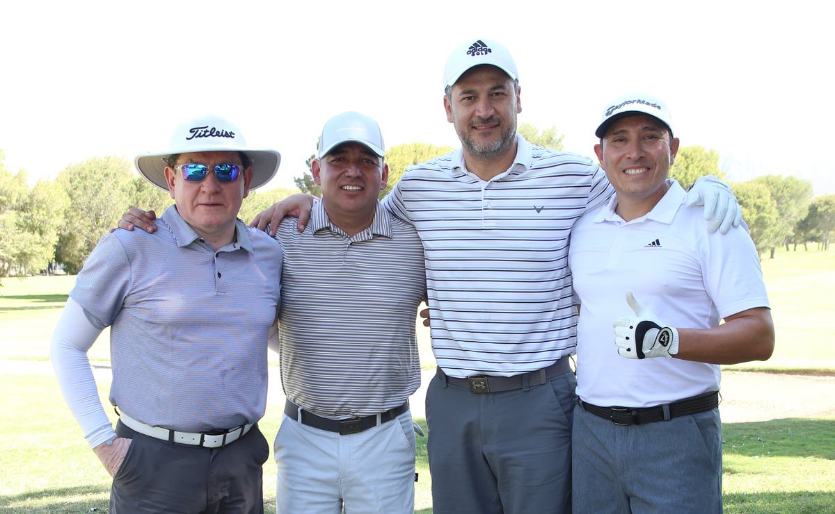 Ricardo, Fernando, Salvador y Roberto