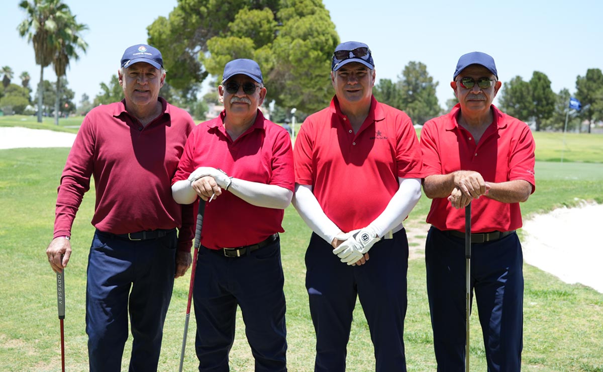 Rogelio, Salvador, Iñaki y Gerardo
