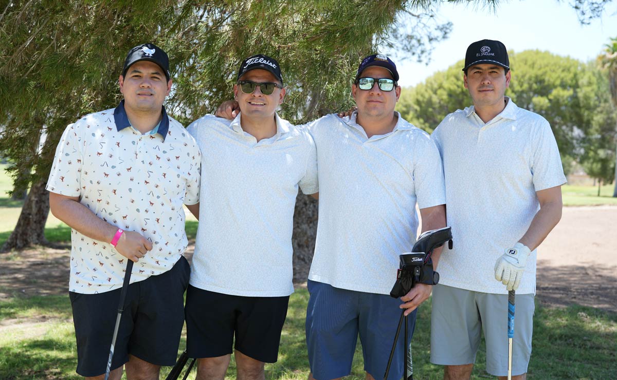 Víctor, Héctor, Jorge y Pepe