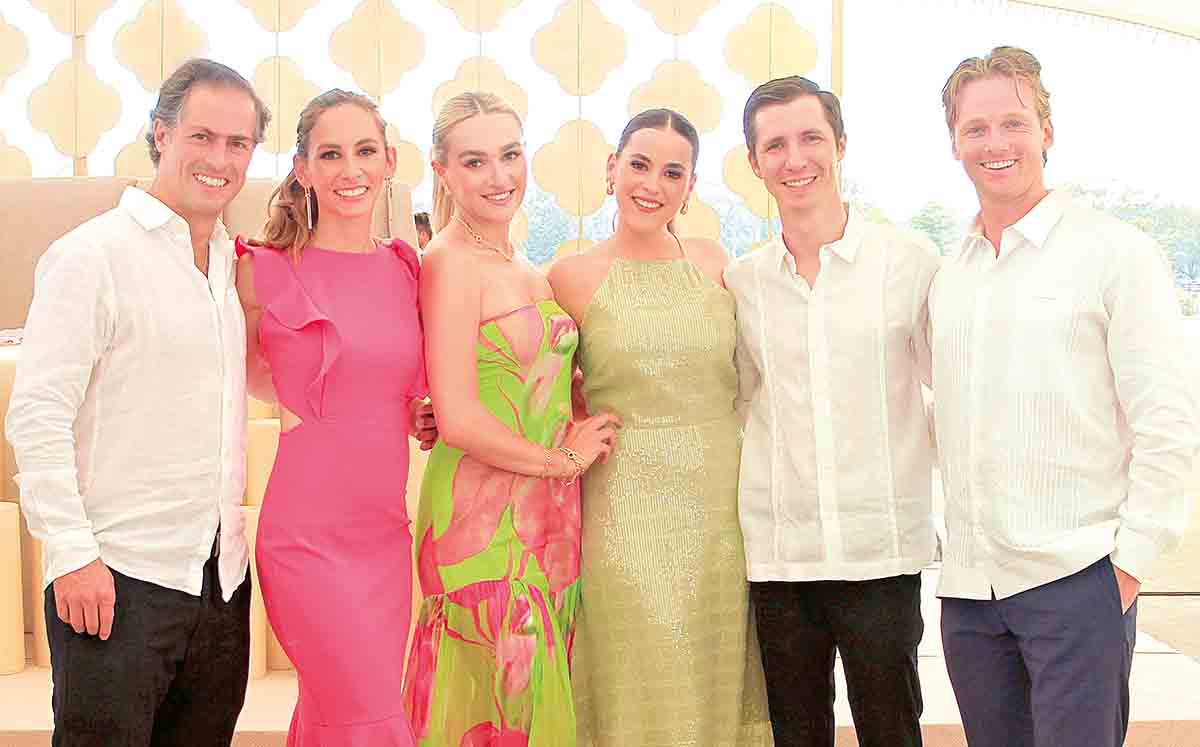 IGNACIO ANDION, ANA CRIS CORRIPIO, AIMEÉ OSEGUERA, PAULINA PROM, ROGELIO AZCARRAGA Y SEAN FAGAN llegaron con sus mejores outfits