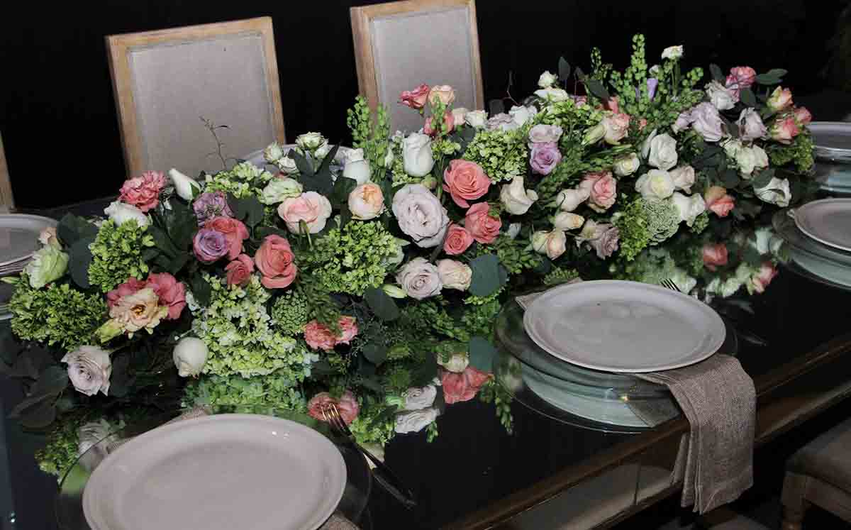 Detalles florales a cargo de Opciones para Eventos