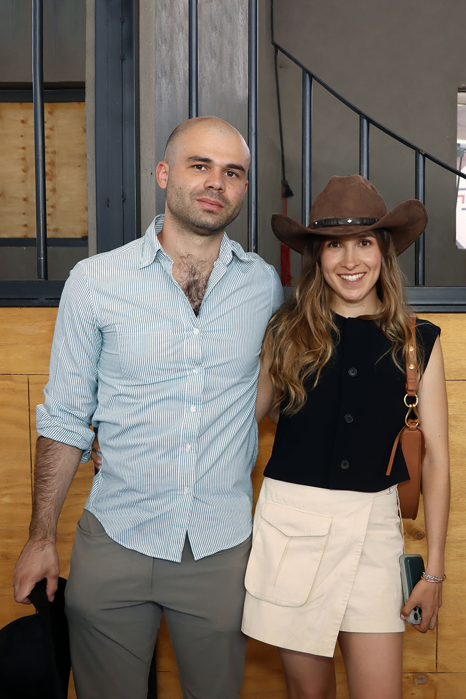 Andrés Varela  y Jacqueline Ramírez