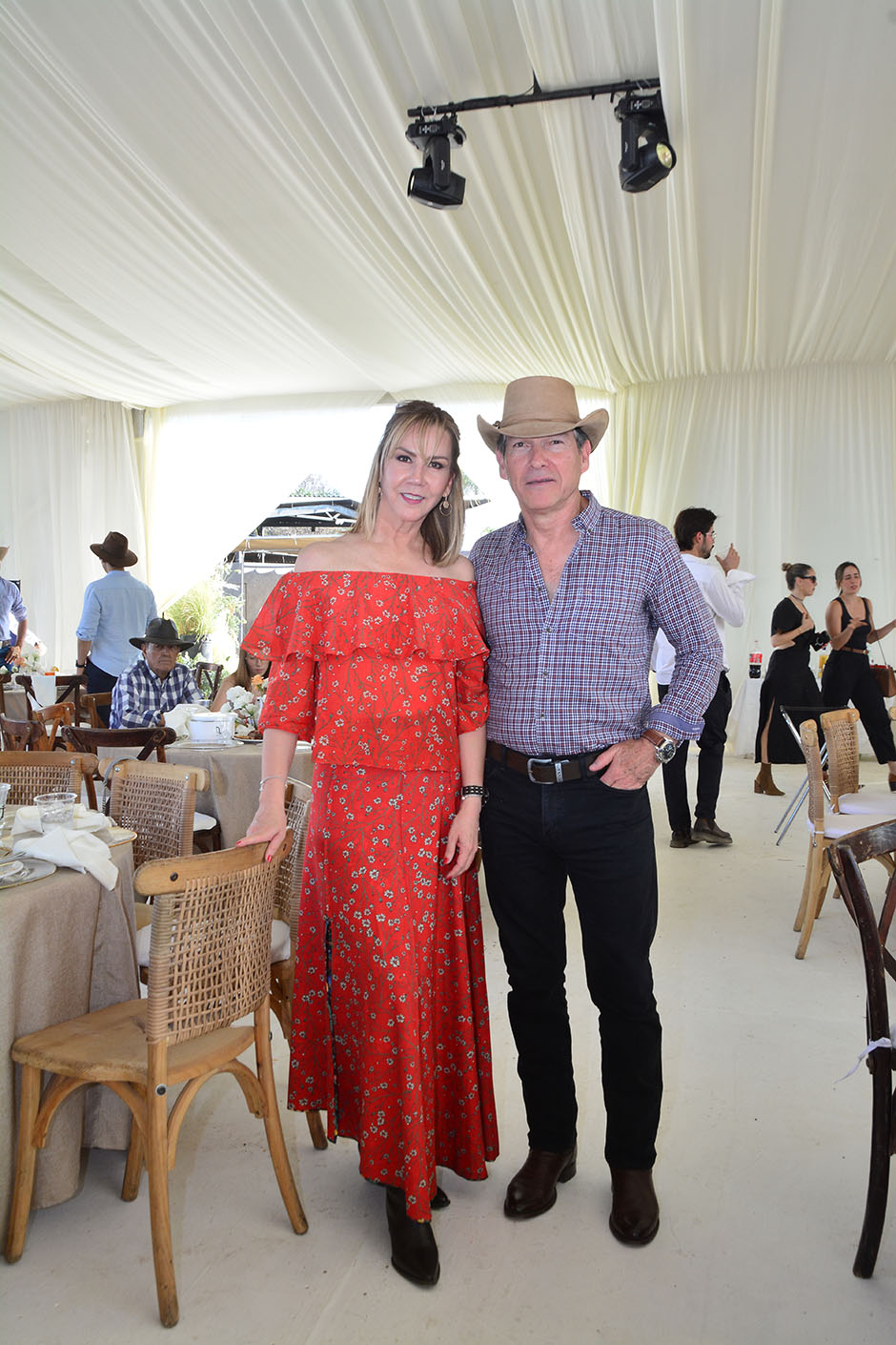 Cecilia Laveaga y Juan Carlos Cortés