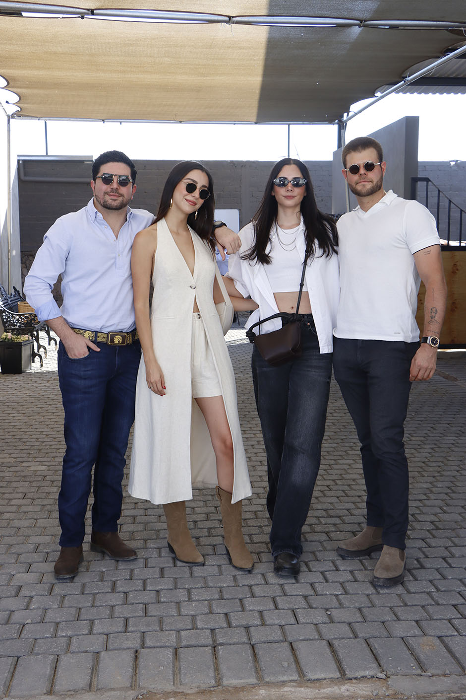 Emilio Pérez, Daniela Zepeda, Luciana Jiménez y Armando Anguiano