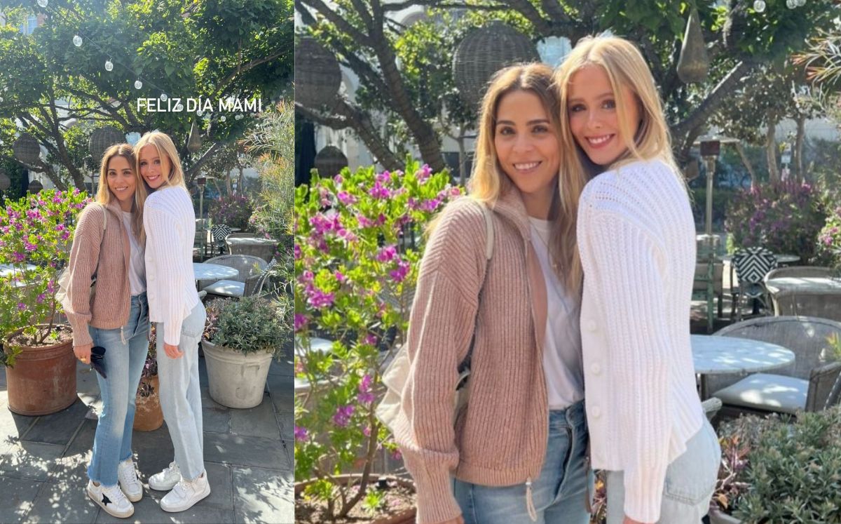 Loreto Peralta con su mamá (Instagram)