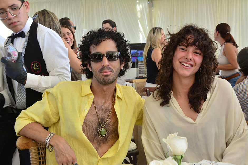 Lucca Luquín y Mariana Mestre