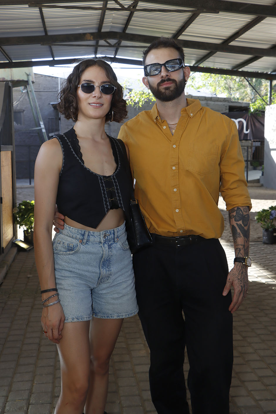 Mariana Ingrid de la Mora y Diego Montañez