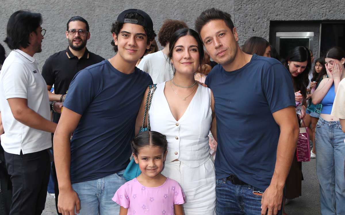 Alejandro Villasante, Daniela Letayf, Alejandro Villasante y Lorenza Villasante