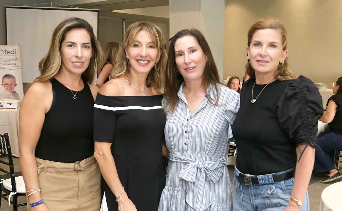 Andrea Ramírez, Elizabeta Parboni, Lorena Garza y Claudia De Andar / Fotos: Omar Valdez
