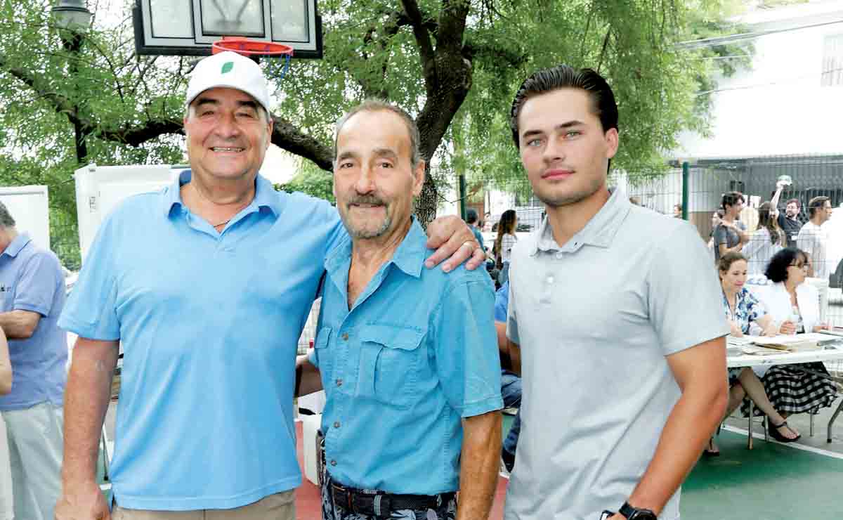 Antonio Drexel, Alberto Drexel y Armando Drexel / Fotos: Staff Chic