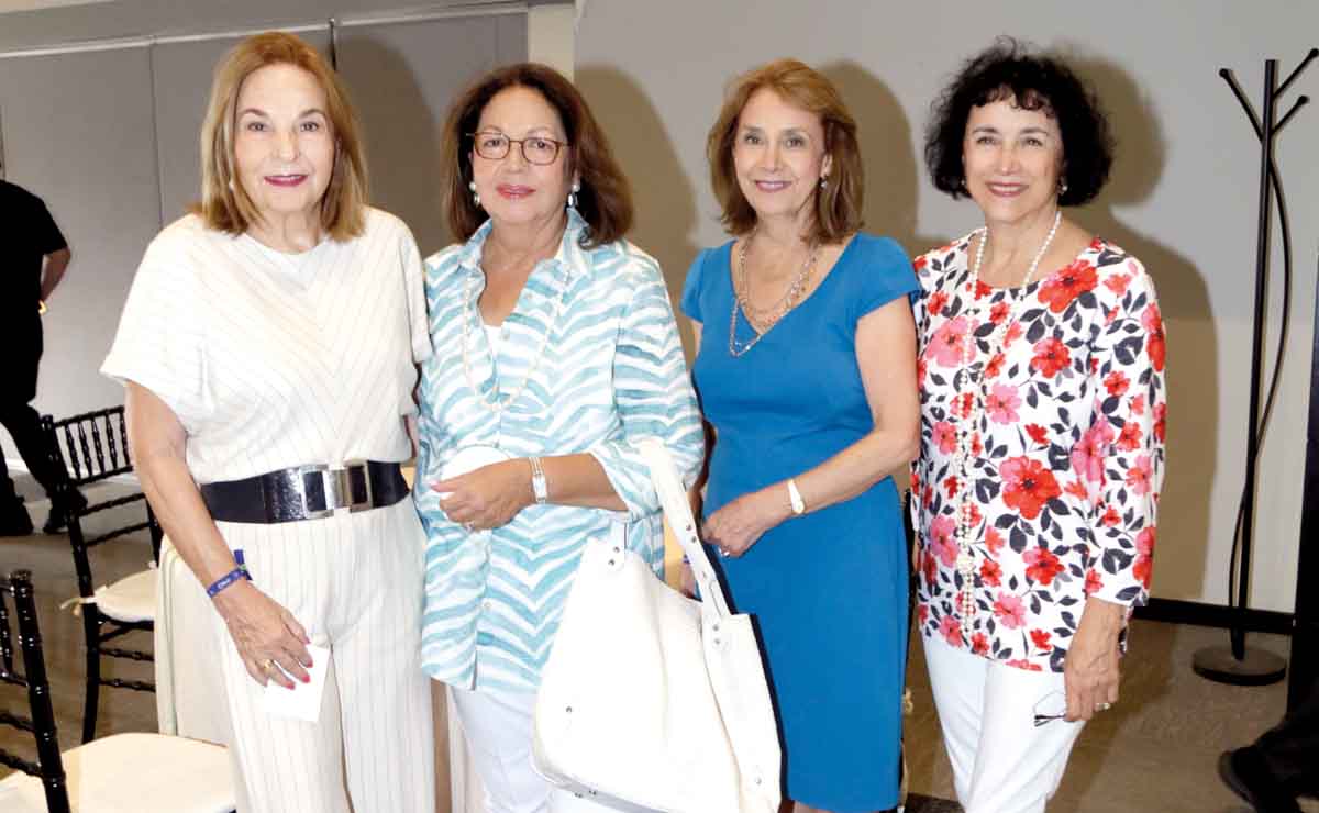 Blanca Melo de Sotomayor, Elizabeth Garza, Nancy Rodríguez y Paulina Treviño de Morales / Fotos: Omar Valdez