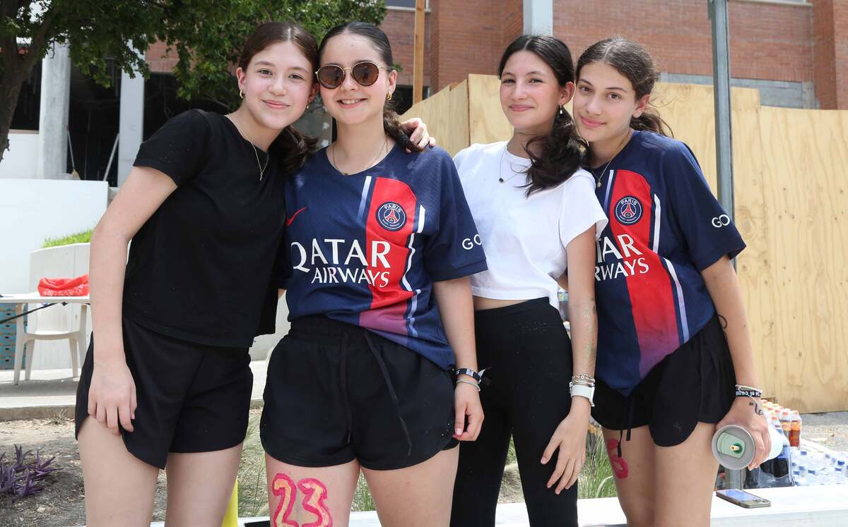 Emma Padilla, Carmina García, Regina Rodríguez y Valentina Páez