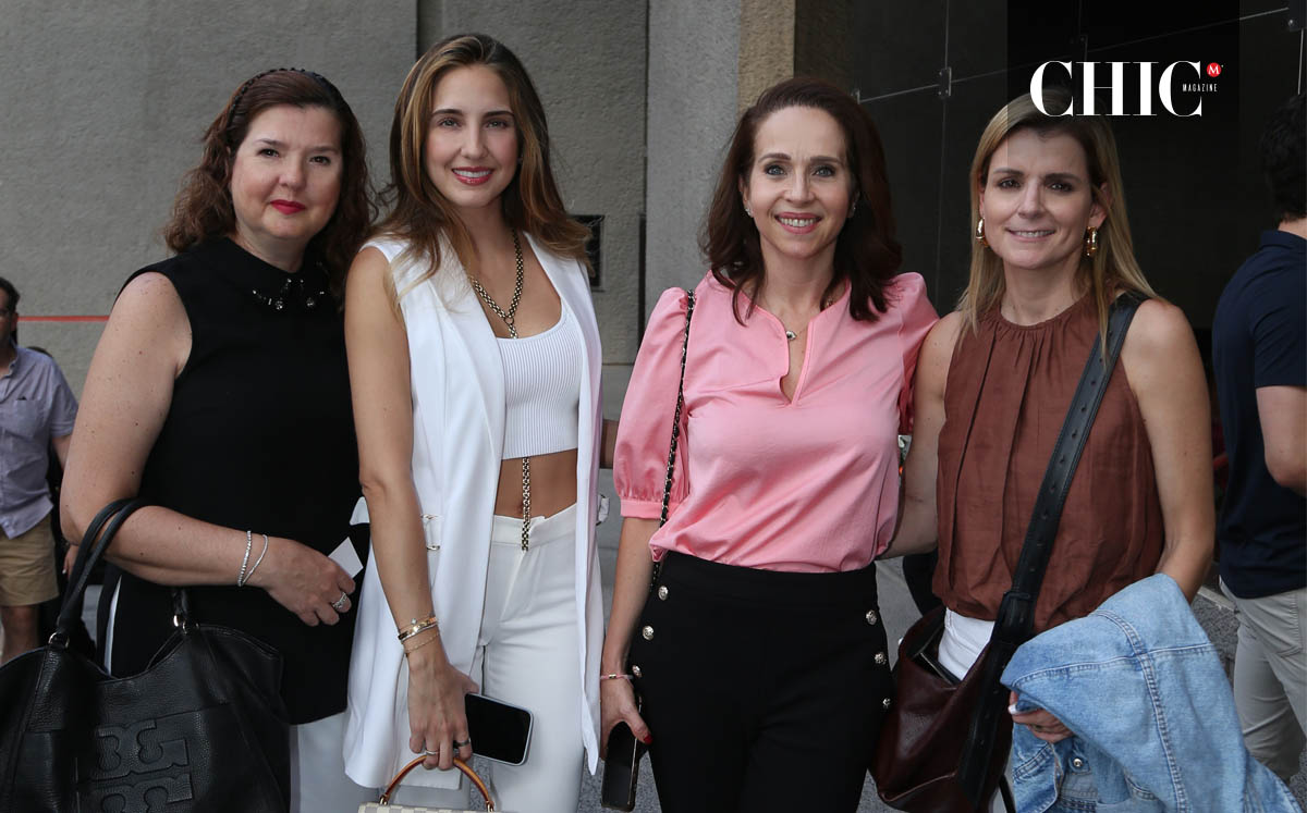 Eva Rodríguez, Eva Pimentel, Gaby Elizondo y Viviana Nieto
