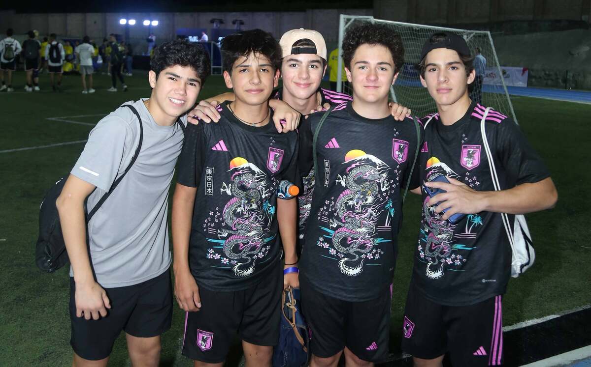 Gabriel Muñoz, Damián González, ALan Marcelo Todd, David Ramírez y Santiago Noriega