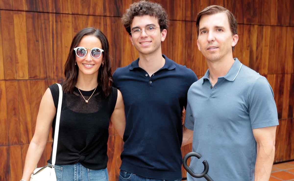 Gaby Beltrán de de la Garza, Marcelo de la Garza Beltrán y Marcelo de la Garza / Fotos: Staff Chic