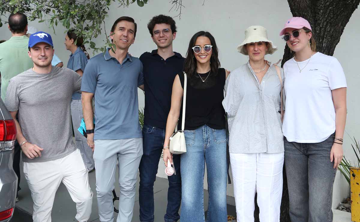 Juan Diego Lobeira, Marcelo De la Garza, Marcelo De la Garza, Gaby Beltrán de de la Garza, Paloma Tijerina de Lobeira y Paloma Lobeira