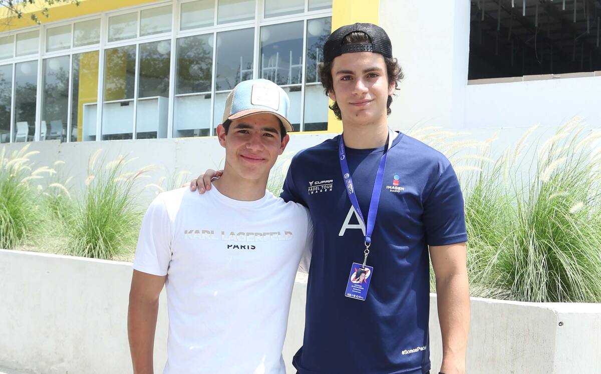 Leonardo estrada y Santiago Allen
