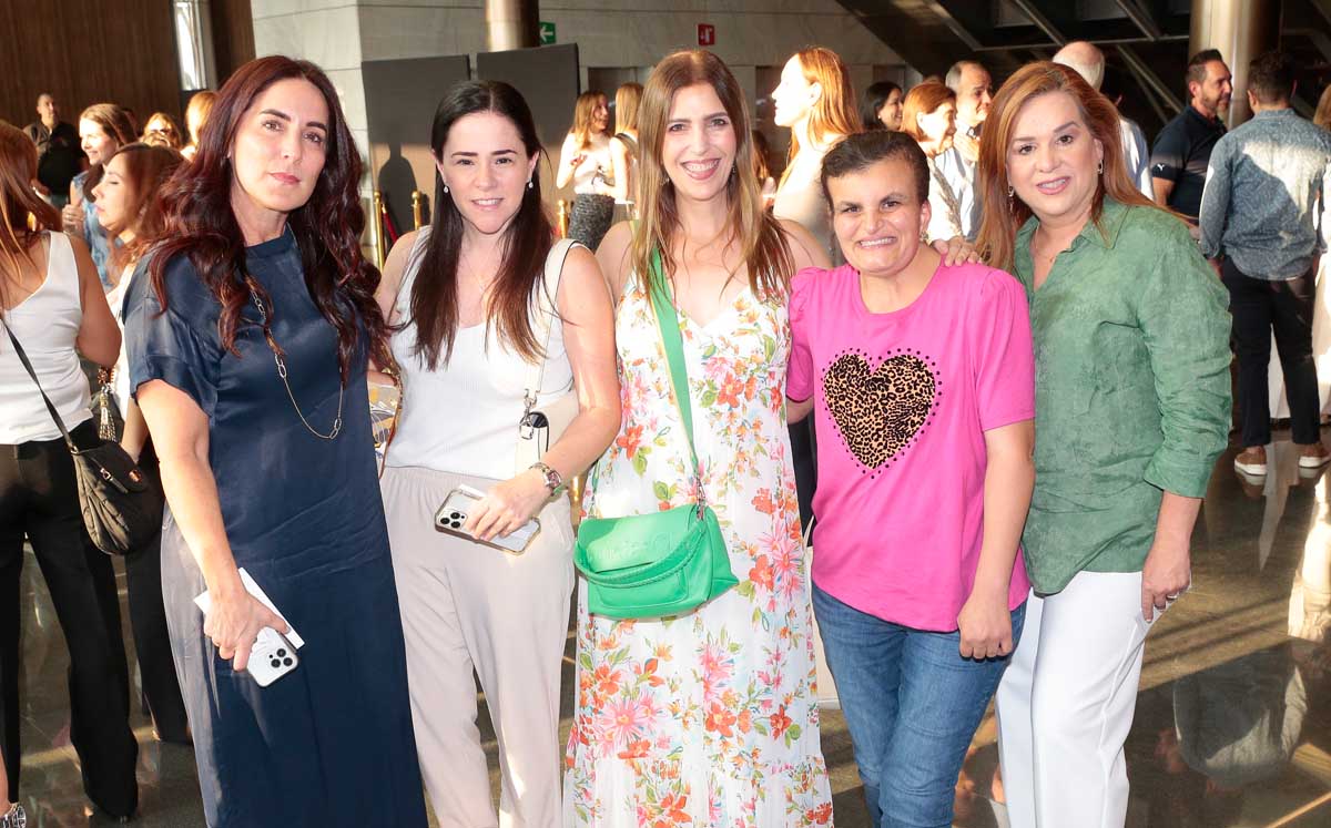 Marcela Gutiérrez, Vero Pérez, Magaly Assad, María Bichra y Carolina González