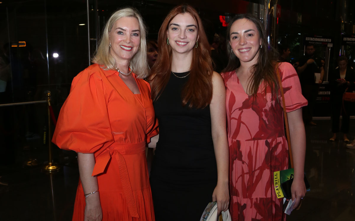Maries Gómez de Del Valle, Marcela Santos y Bárbara Jiménez