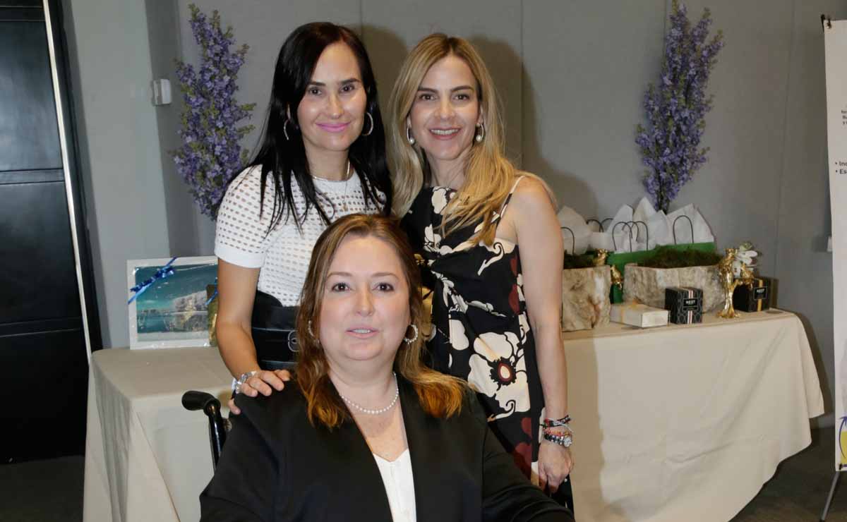 Nina Saánchez de Villarreal, Sandra Peña y Hannia Stahl / Fotos: Omar Valdez