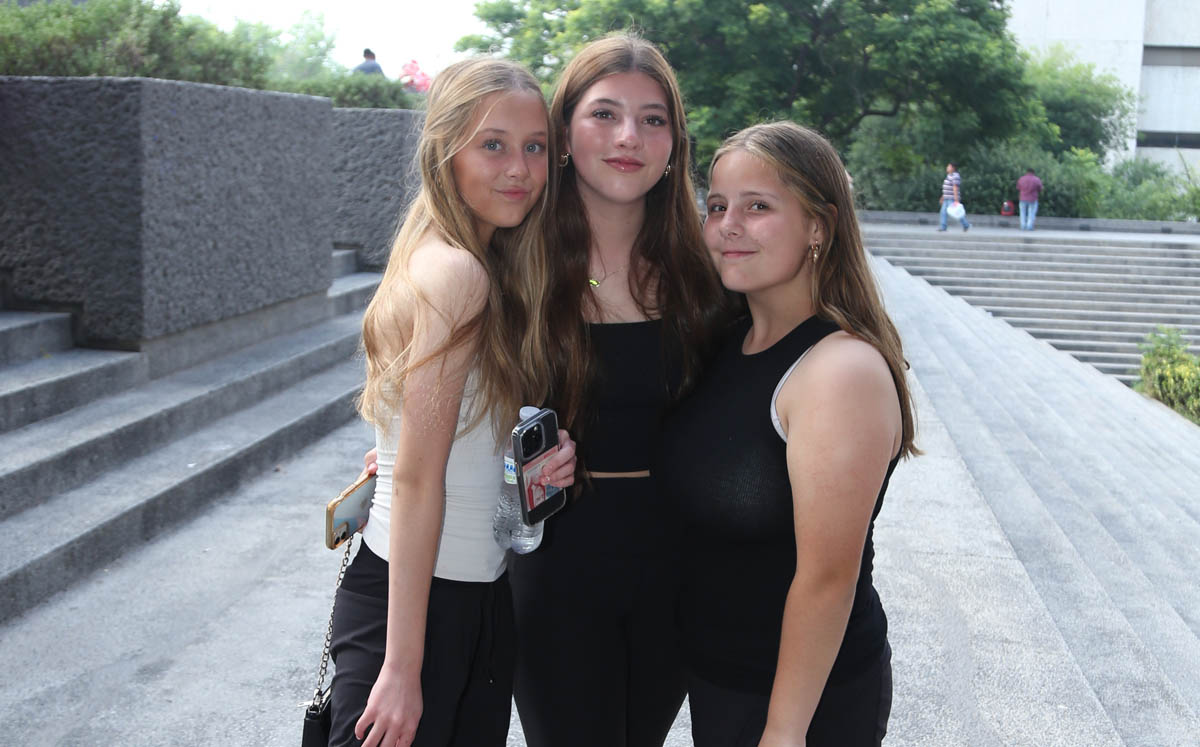 Renata García, Roberta López y Dany Bustamante