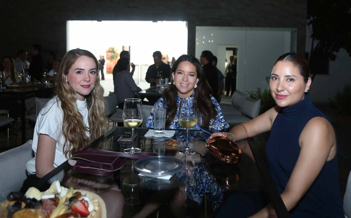 Sofía Villarreal, Ana Cecilia Villarreal y Carmen Hinojosa