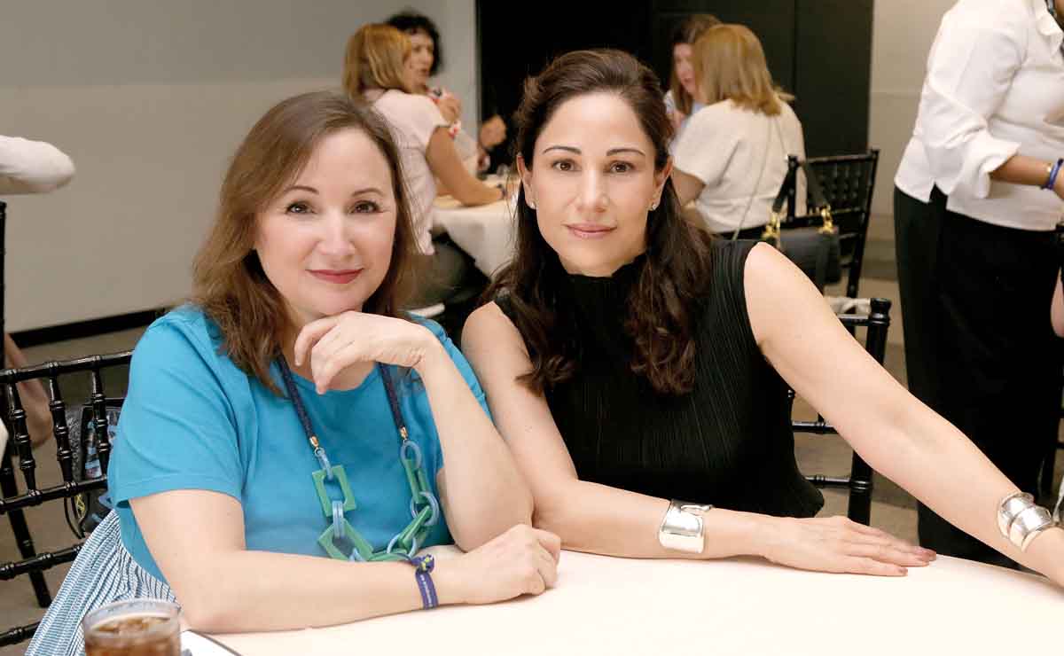 Vero González Casas y Bárbara O’ward de Schwarz / Fotos: Omar Valdez