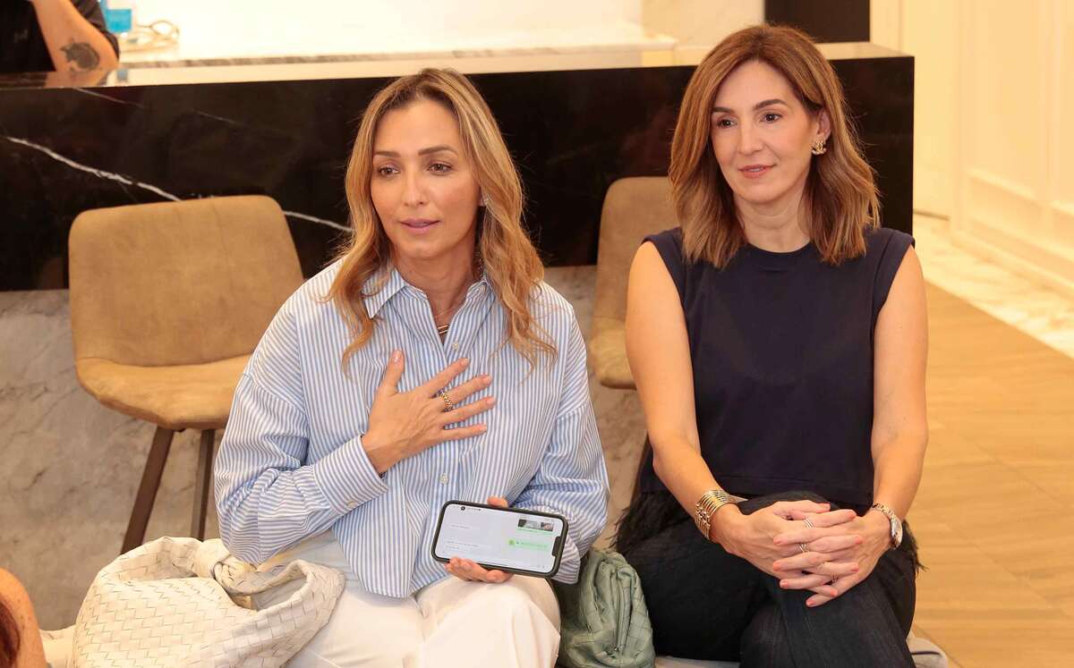 Vero Rodríguez de Clariond y Lorena Villarreal