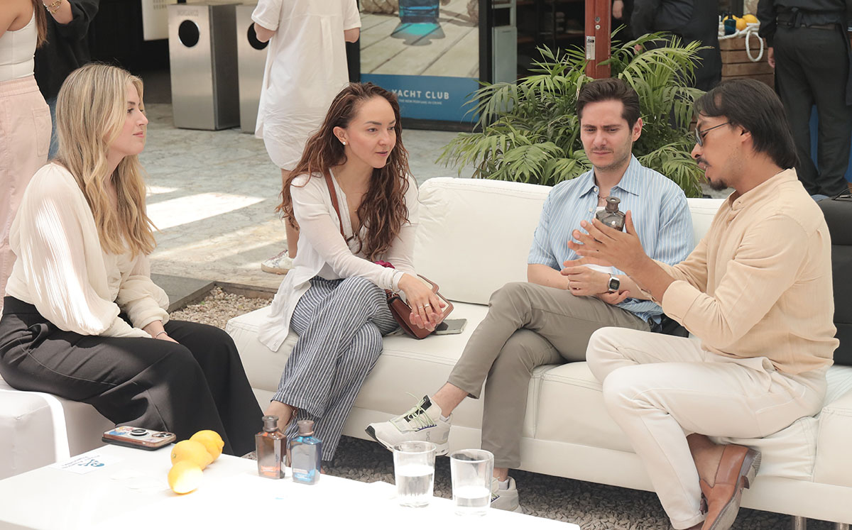 Melissa Amarillas, Karla Marcel, Alfonso Luna y Daniel Cortés