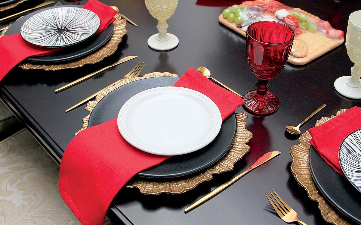 detalles de la cena