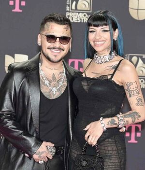 Cazzu y su reacción, luego de que Nodal y Ángela confirmaran relación (Foto: Instagram/Getty)