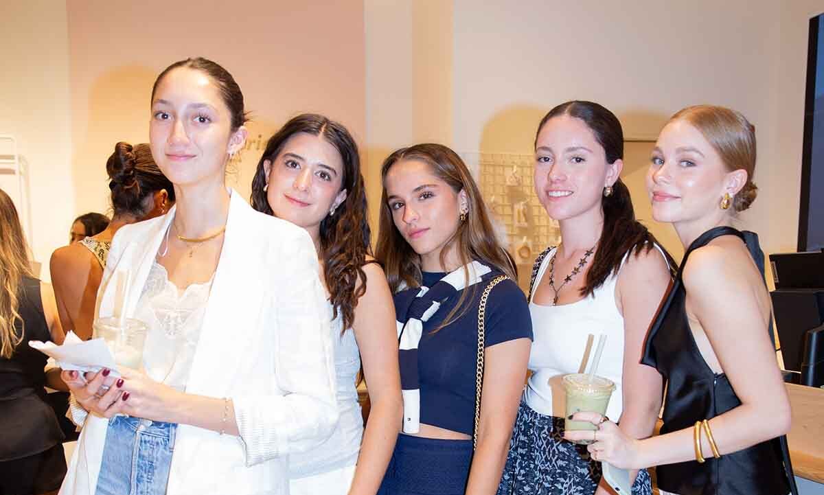Victoria Pacheco, María Quintero, María José Anaya, Maika Inarrondo y Constanza Carlín