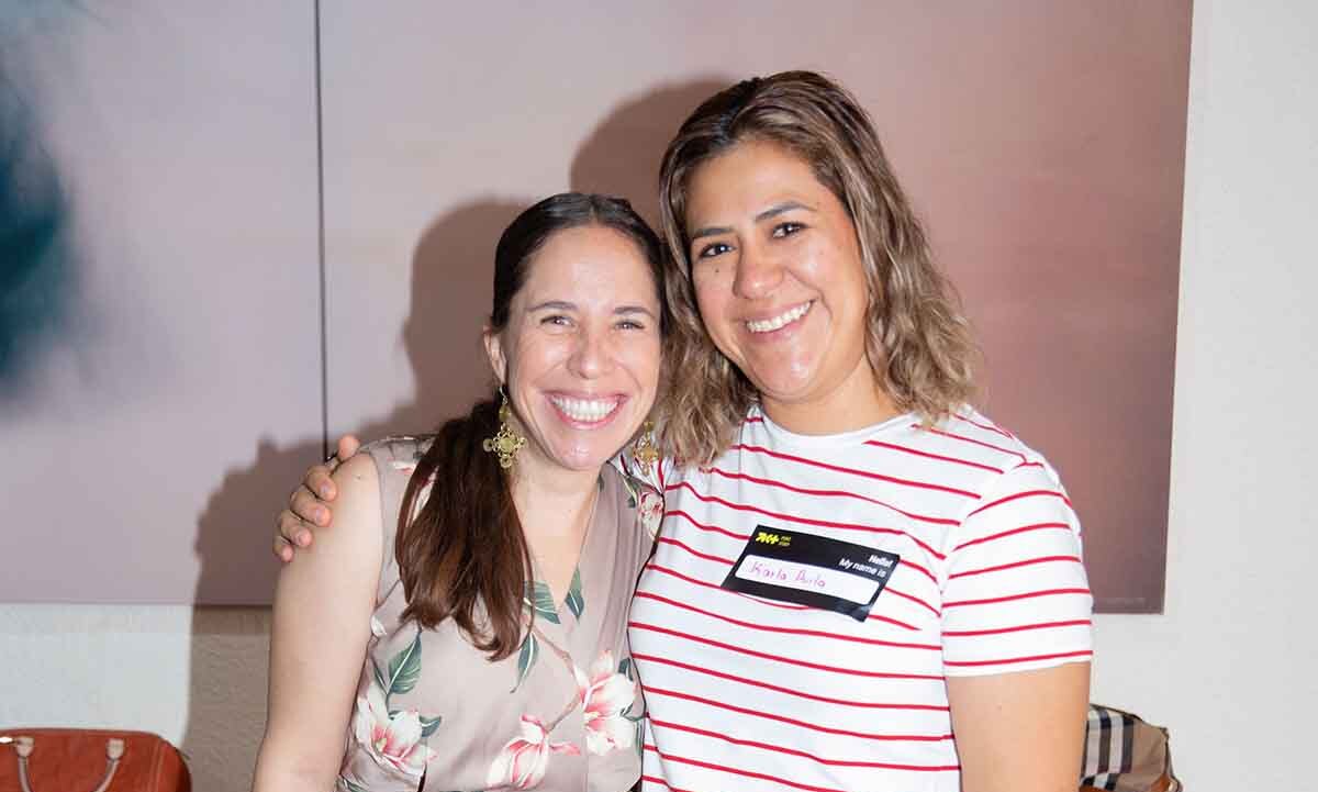 Karla Ávila y Astrid Diez