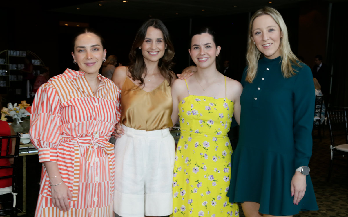 Carolina Bolio, Michelle Gutiérrez, Bárbara Rodríguez y Cecilia Sosa / Foto: Omar Valdez