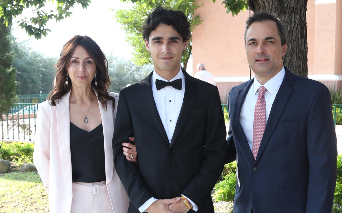 Cindy Santibáñez de Mijares, Joaquín Mijares e Ignacio Mijares