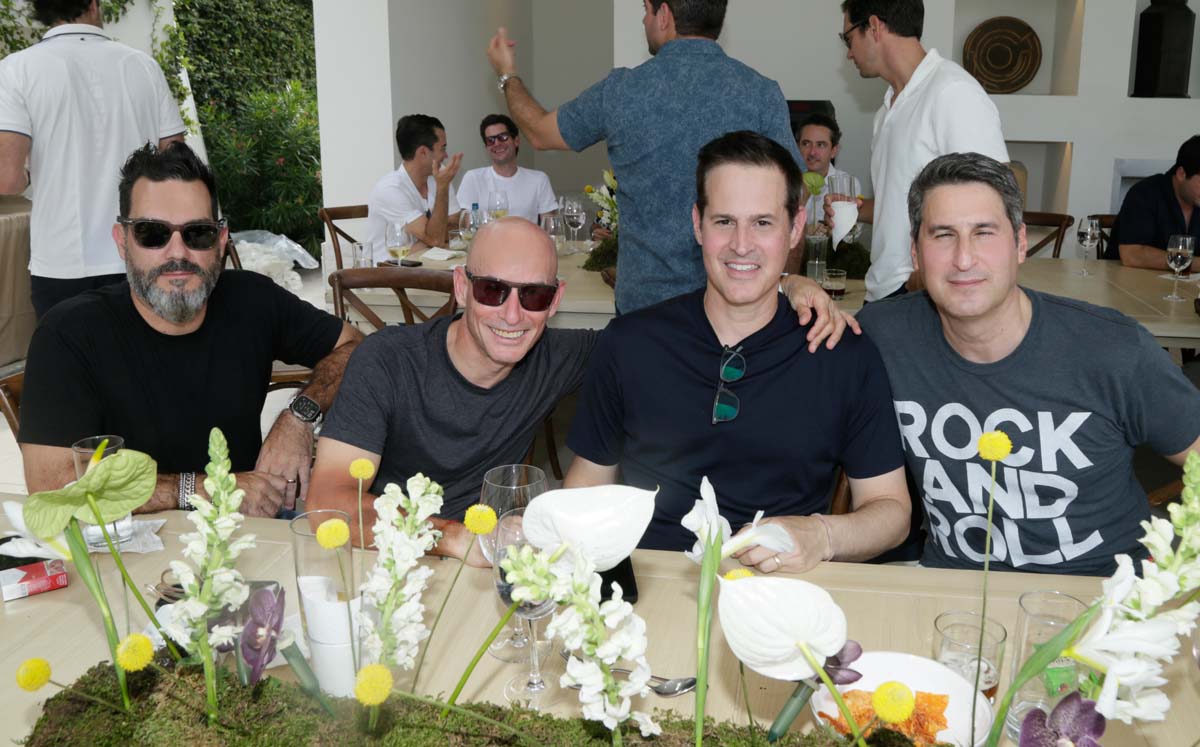 Claudio Zambrano, Juan Carlos González, Alberto Coindreau y Rafael Saldaña