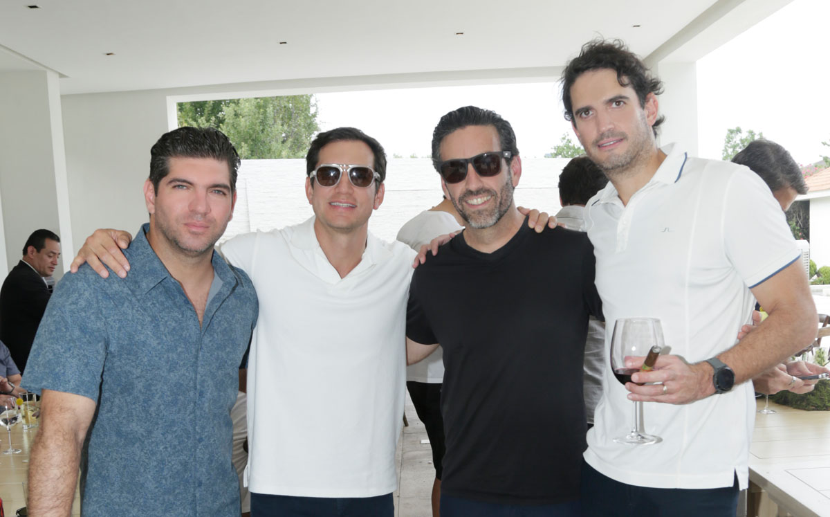 David Karren, Carlos Mayer, Octavio Rodríguez y Daniel Valdez