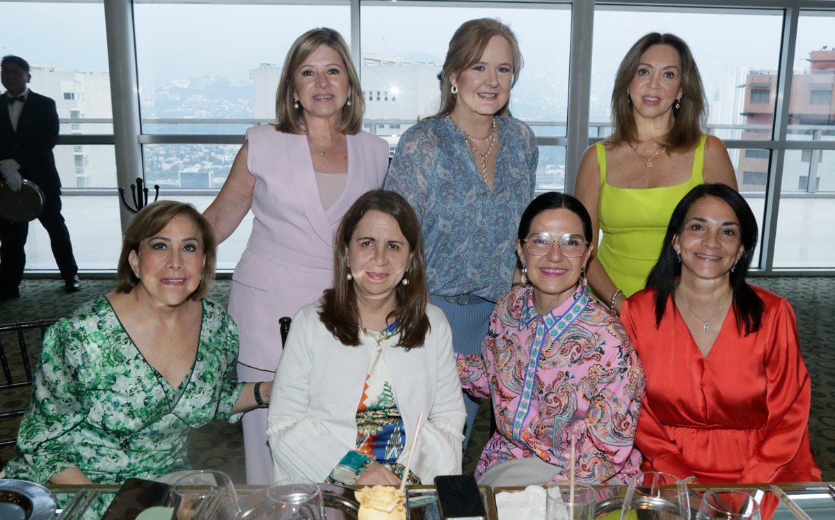 Edith de Olivares, Cecilia de Sosa, Mónica Chapa, Lucy Galindo, María Lucrecia Decrescenzo, Carolina de Bolio y Patricia González / Foto:Omar Valdez