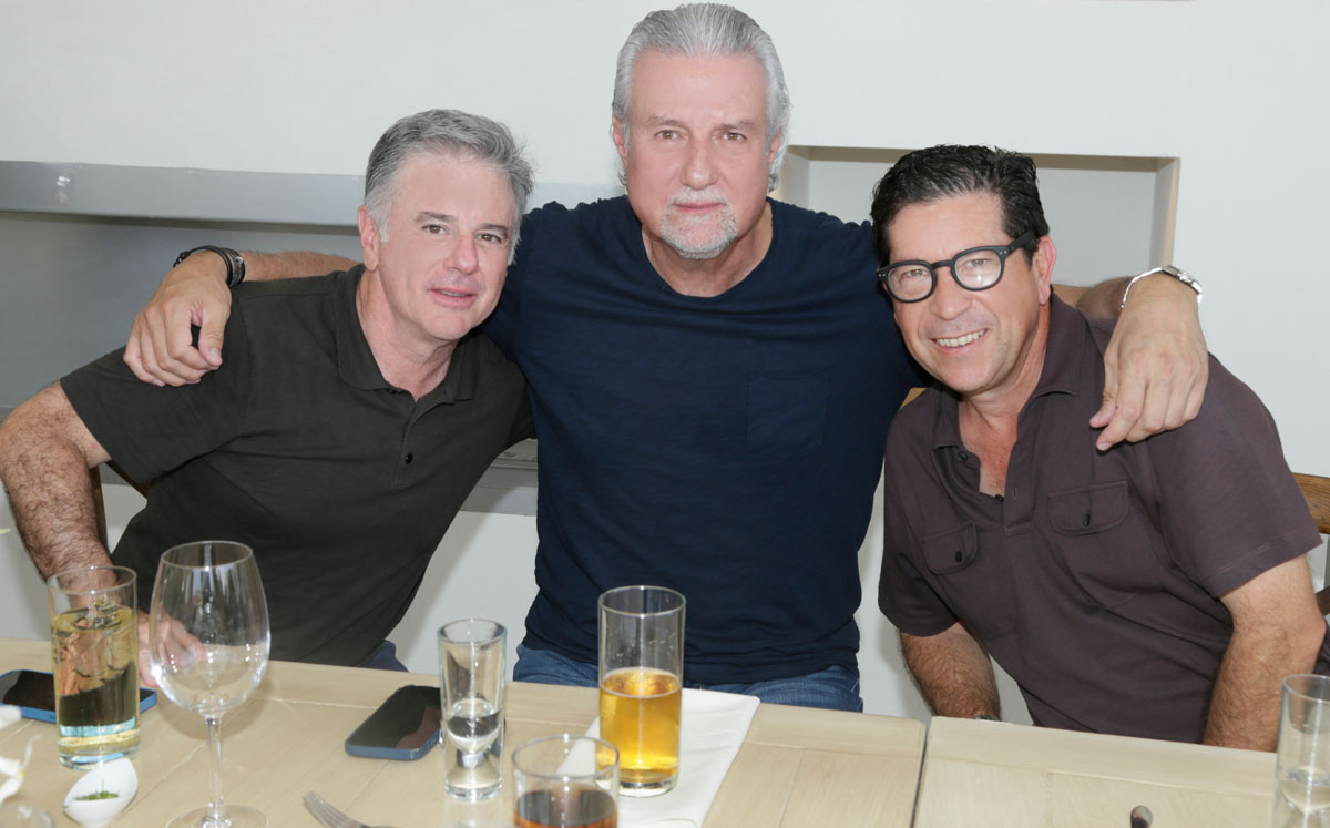 Francisco Milmo, Juan Pablo Treviño y Rogelio Elizondo