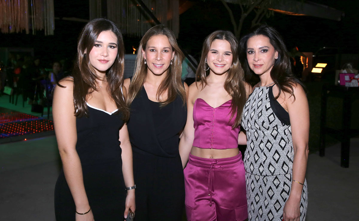 Mariam, Macarena, Camila y Jimena