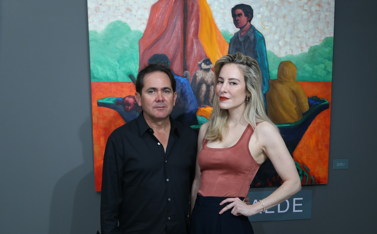 Ricardo De la Peña y Astrid Valdés de De la Peña/ Foto: Roberto Alvarado