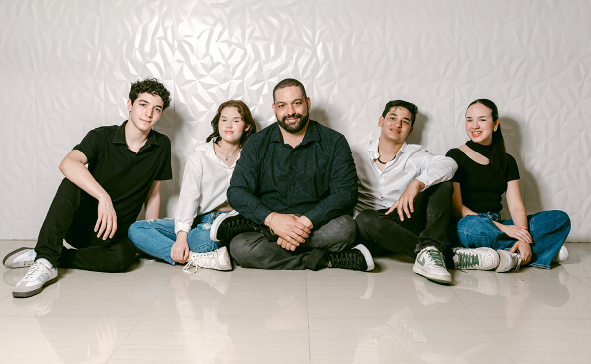 Vidal, Romina, Vidal, Bernardo y Renatta
