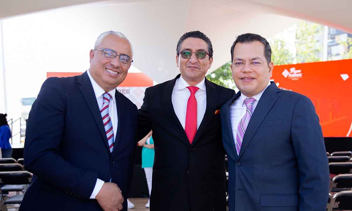 David Hernández, Jaime Camacho y Emanuel Martínez