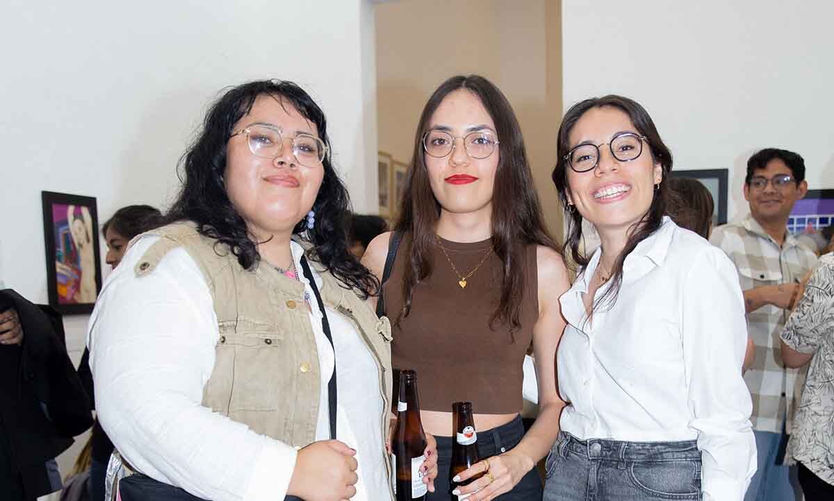 Iliana García, Frida Sauceda y Mariela Segura