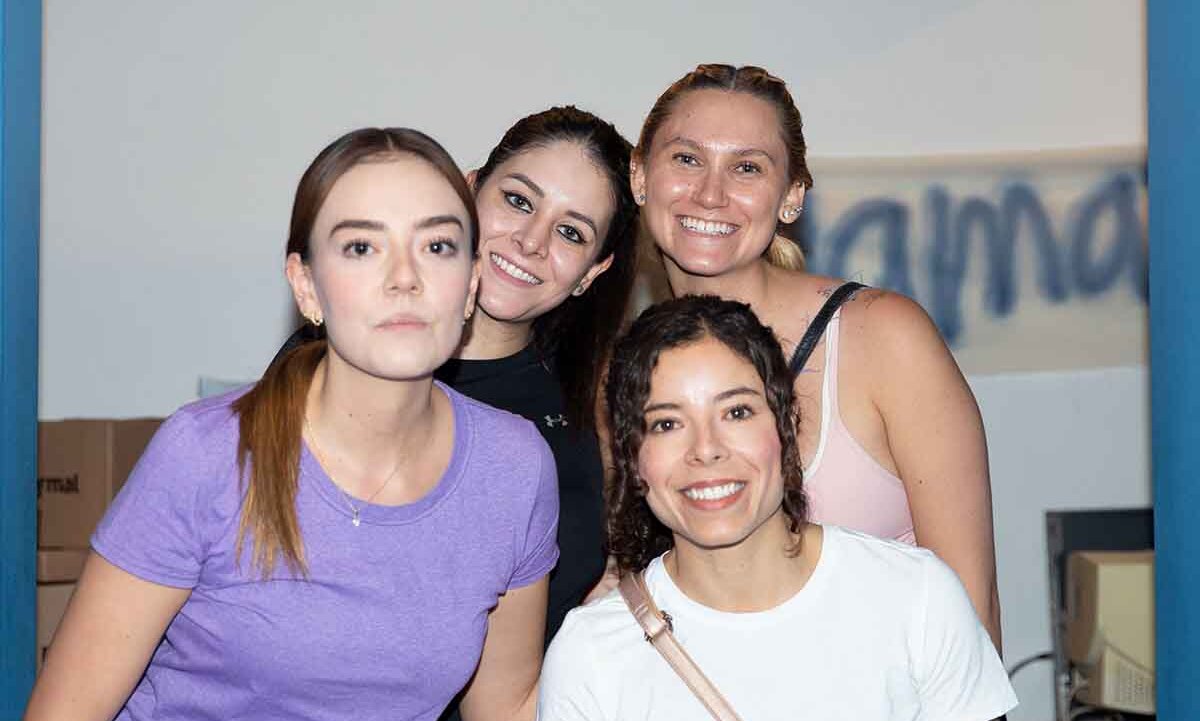 Fernanda Abines, Itzel Jiménez, Paulina Pichón y Susana Moon